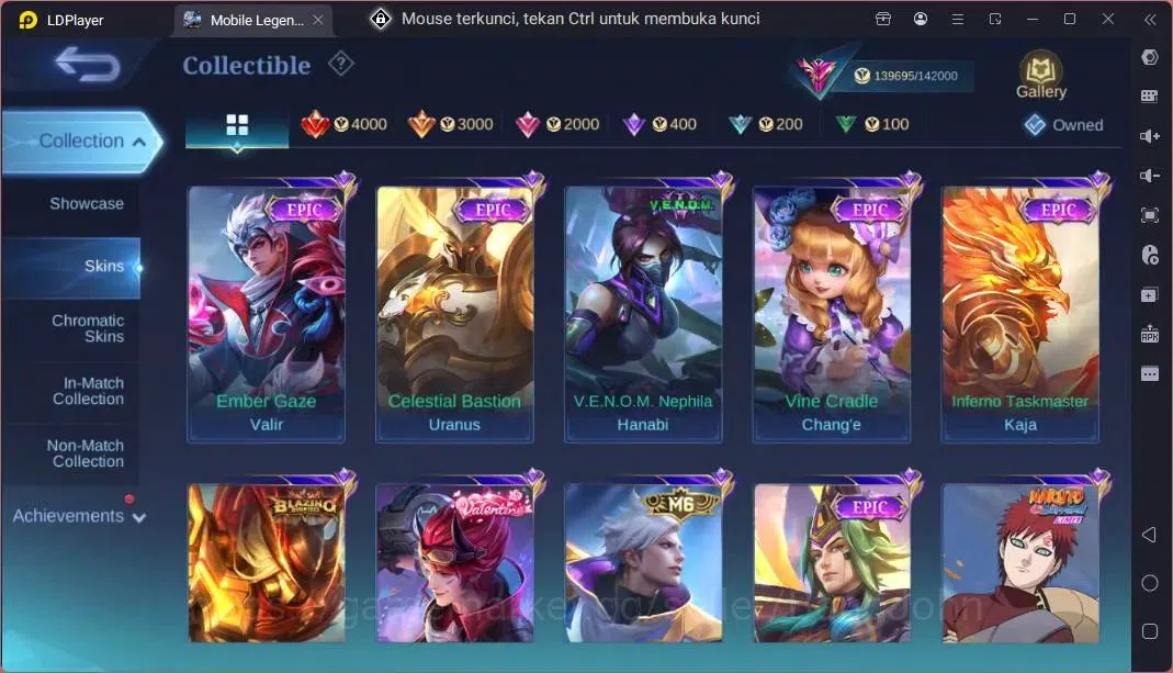 Mobile Legends: Bang Bang Accounts Global |Hero 132|Skin 430|Exalted|Legend Franco,Jo image 20