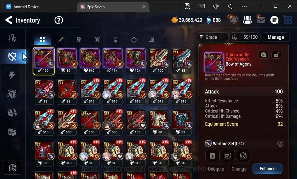 Epic Seven Accounts GLOBAL Unverif|New Era|7 ML(DK Sharun,LW Peira,Har image 10