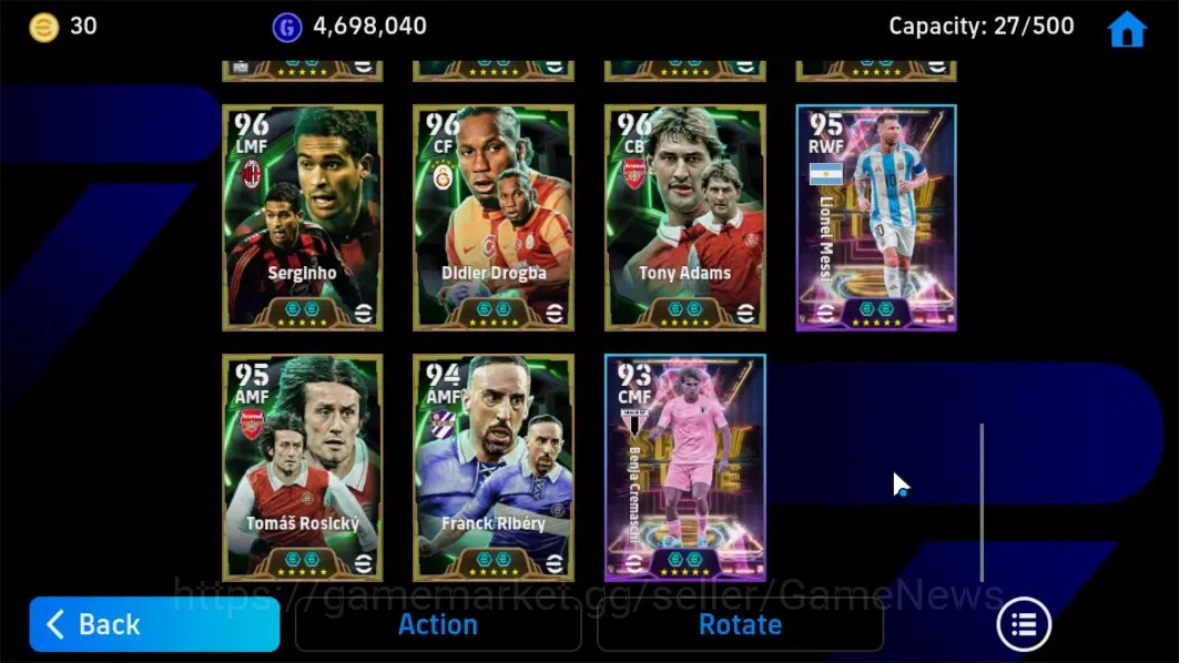 eFootball Accounts Android|Epic Ronaldinho,Dragan Stojkovic,Gareth Ba image 10