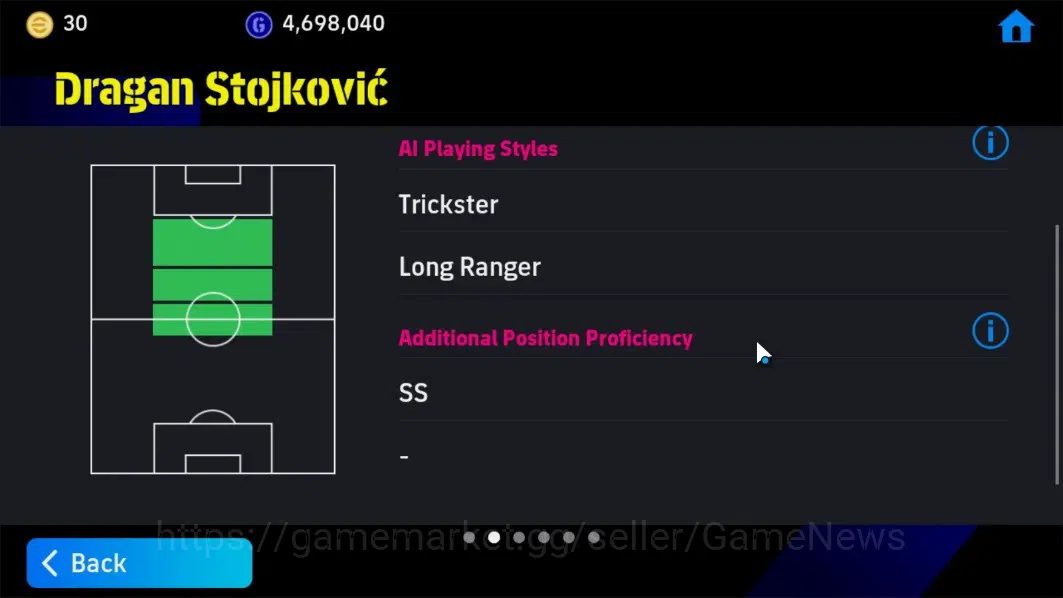 eFootball Accounts Android|Epic Ronaldinho,Dragan Stojkovic,Gareth Ba image 16