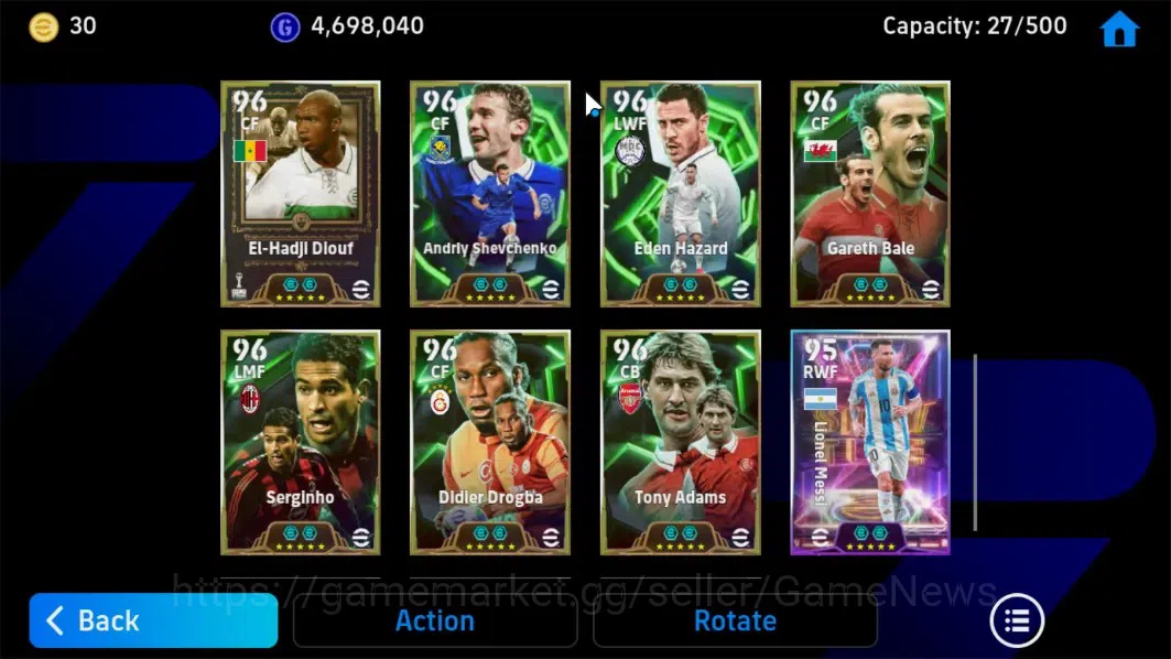 eFootball Accounts Android|Epic Ronaldinho,Dragan Stojkovic,Gareth Ba image 9