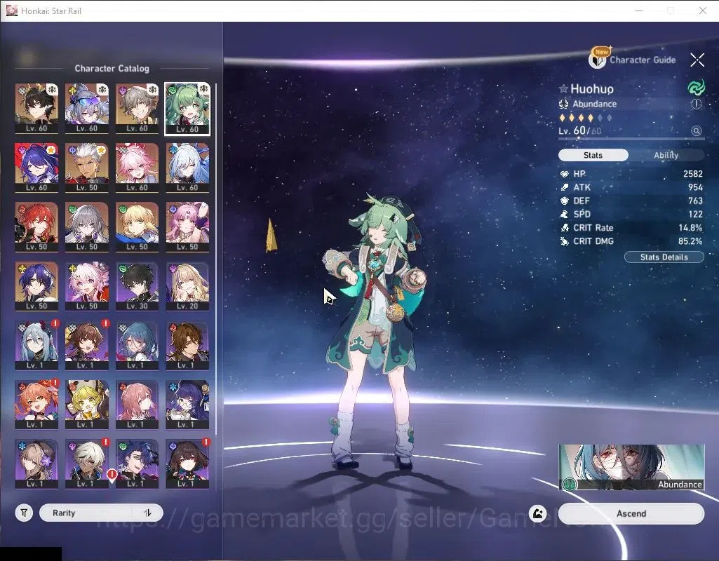 Honkai Star Rail Accounts Asia|TL 50|9,7K SJ|Free Honkai Impact|10 Limited|S image 4