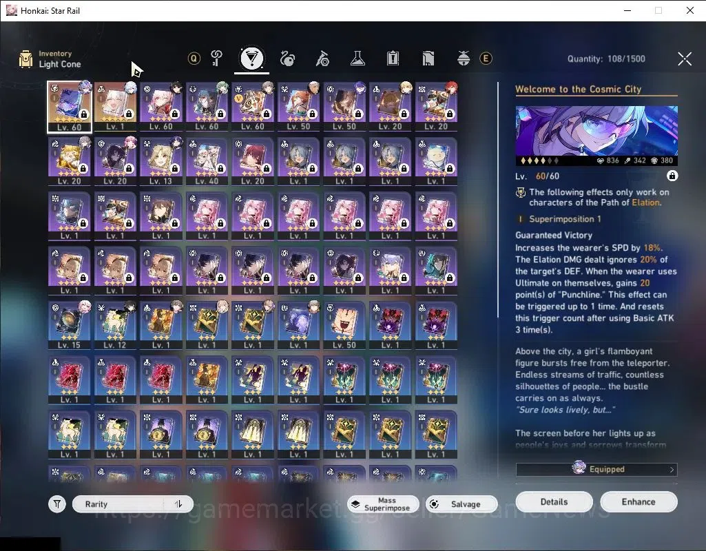 Honkai Star Rail Accounts Asia|TL 50|9,7K SJ|Free Honkai Impact|10 Limited|S image 5