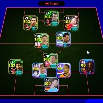 eFootball Accounts Legends & Iconic Players Android|6 Epic Andriy Shevchenko,Marco Van Basten,Wayne Rooney,Steven Gerrard,|4