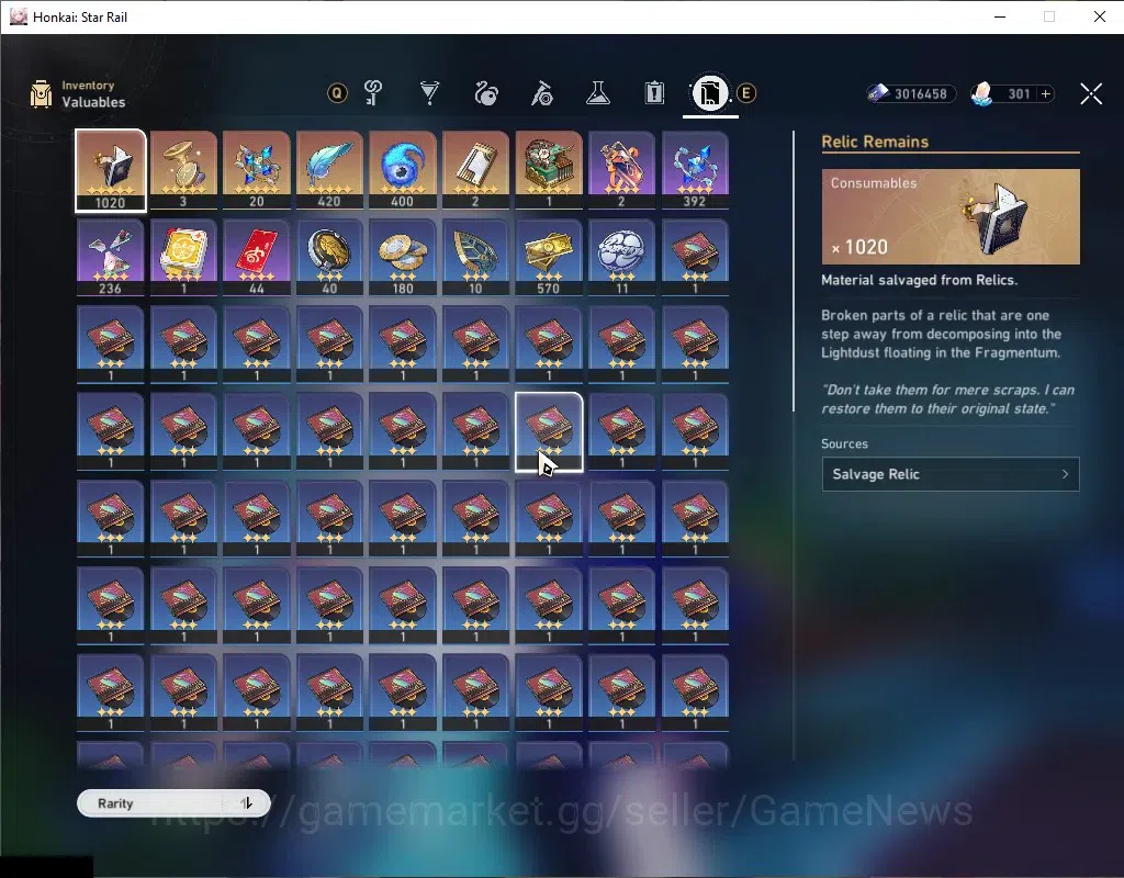 Honkai Star Rail Accounts Others ASIA|TL 67|Premium Elation|15 Limited|(Yao Guang E1,Acheron)+Sign,Sparkle 12