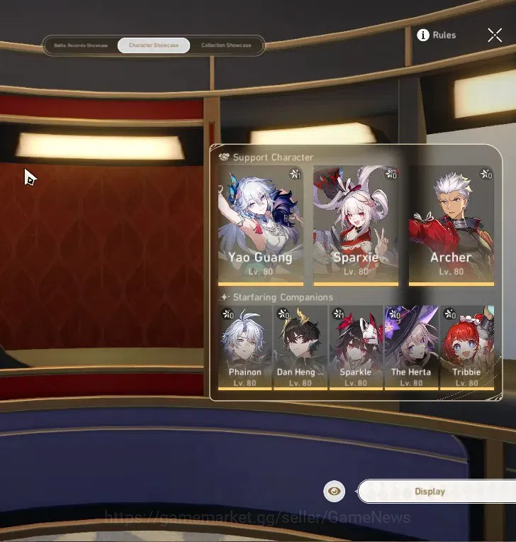 Honkai Star Rail Accounts Others ASIA|TL 67|Premium Elation|15 Limited|(Yao Guang E1,Acheron)+Sign,Sparkle 2