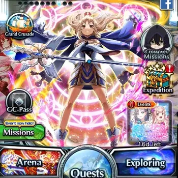 Grand Summoners Accounts End-Game Global|Rank 104|2 Sp Art|12 Ascend+3 TW|(E Shirou,SS Liza,Saber Alter)+TW Miyu,A