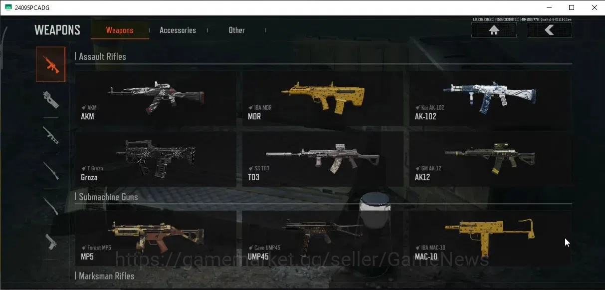 Arena Breakout Accounts High-End MOBILE Lv30|SV 10,1M|CV 7M|M4 Heavy,GS2 Headset|Koi AK102,SS T03,Ceremonial Mk14,Ceremonial 5