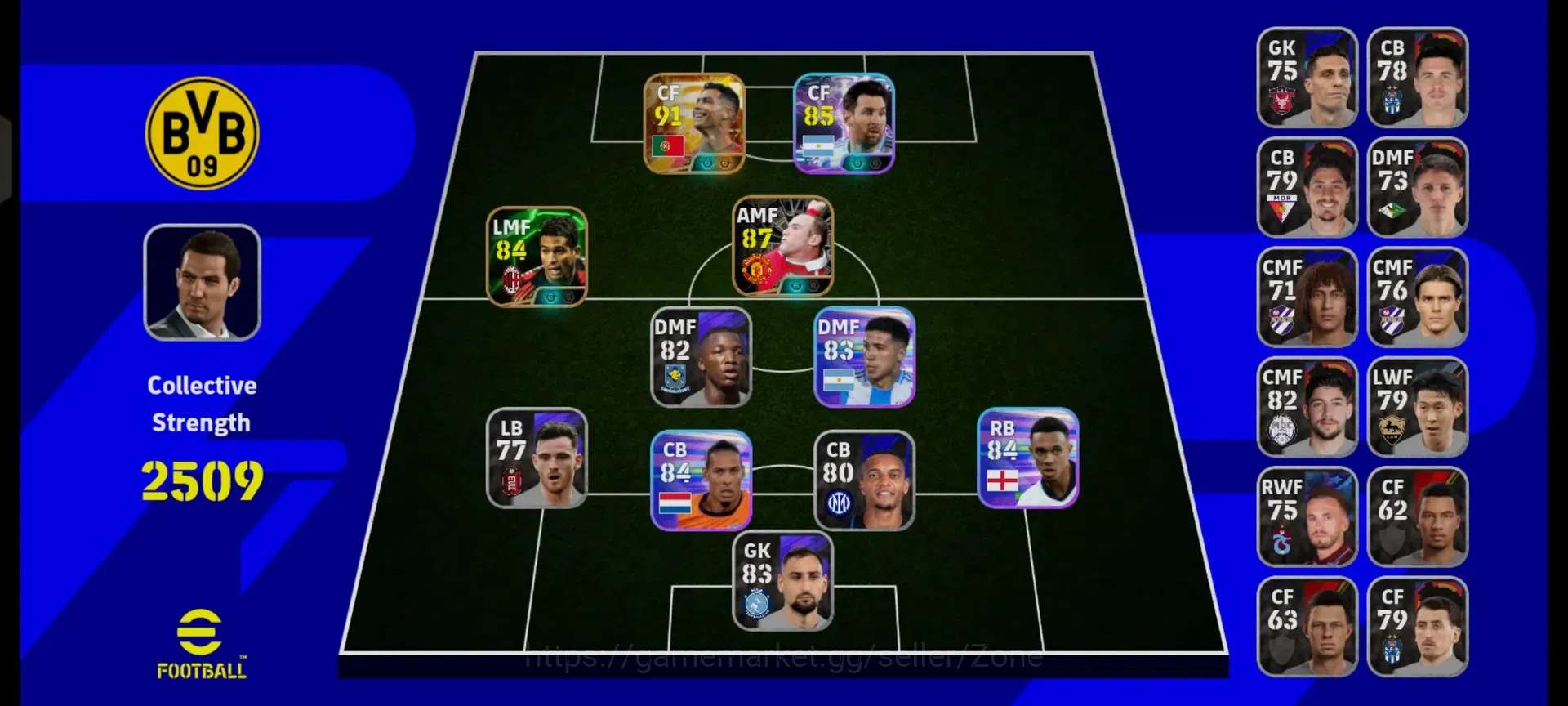 eFootball Accounts Legends & Iconic Players Mobile|Bigtime Cristiano Ronaldo 23 Jun'26|Epic Wayne Rooney,Serginho|2026|Check 1
