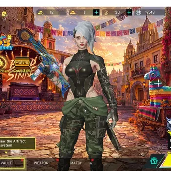 Blood Strike Accounts Collab Skin ASIA|ETERNAL MP7-Tidesong|Melee ULTRA Talon Knife-Scythe|Collab