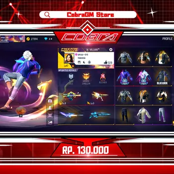 Free Fire Accounts Akun Free Fire Polosan Vault 97 - Evo 2 - Aurora - BlueLock - Electric Shock - Wraith Patrol - Celana JK