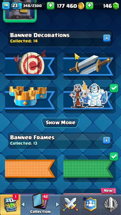 Clash Royale Accounts Lv 23|Trophy 3927|KTL 9|Total Card 73|1 Hero 2 EVO image 3