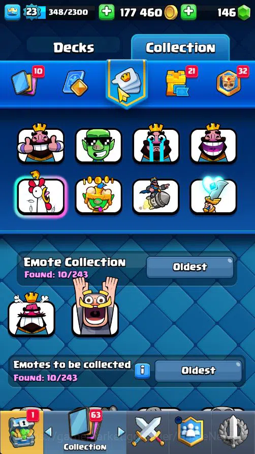 Clash Royale Accounts Lv 23|Trophy 3927|KTL 9|Total Card 73|1 Hero 2 EVO image 4
