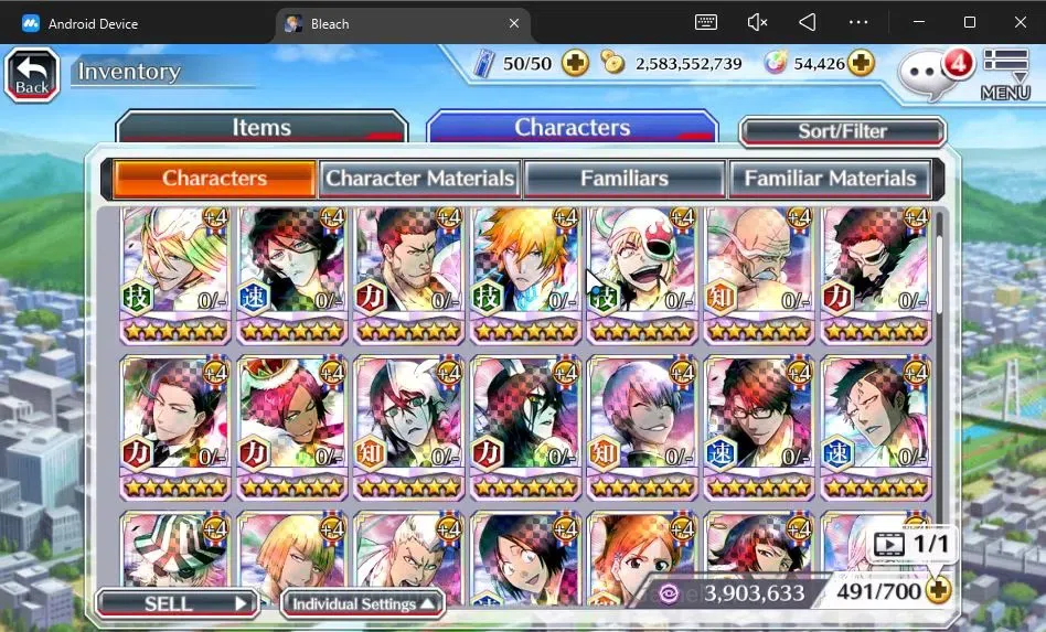 Bleach: Brave Souls Accounts [GLOBAL]54K Orb|2 New Ichigo Renewed,Yachiru TYBW2 image 10