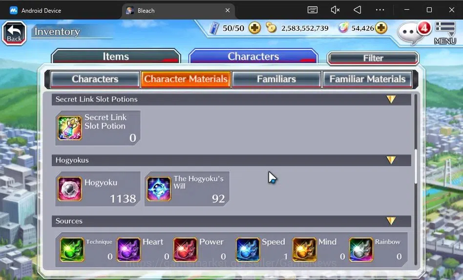 Bleach: Brave Souls Accounts [GLOBAL]54K Orb|2 New Ichigo Renewed,Yachiru TYBW2 image 14
