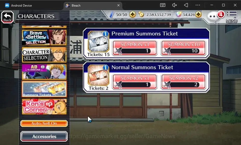 Bleach: Brave Souls Accounts [GLOBAL]54K Orb|2 New Ichigo Renewed,Yachiru TYBW2 image 15