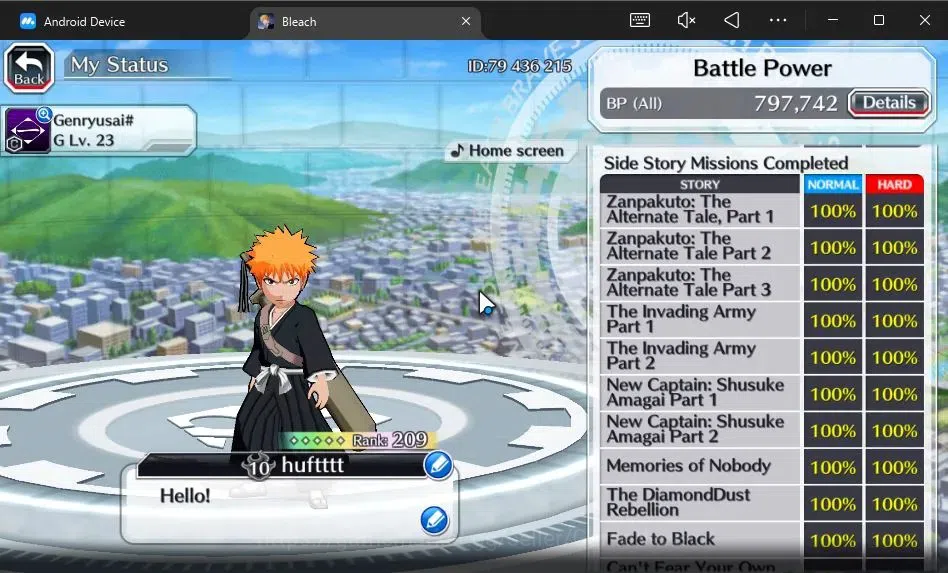 Bleach: Brave Souls Accounts [GLOBAL]54K Orb|2 New Ichigo Renewed,Yachiru TYBW2 image 5