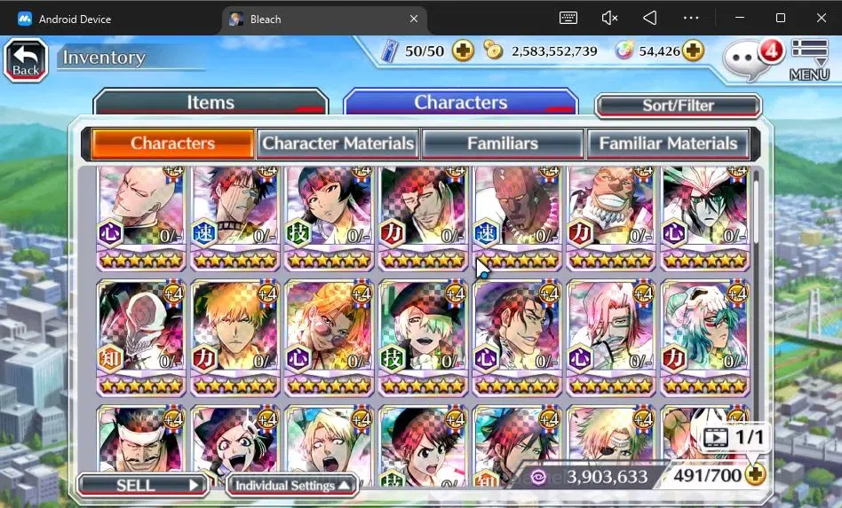 Bleach: Brave Souls Accounts [GLOBAL]54K Orb|2 New Ichigo Renewed,Yachiru TYBW2 image 9