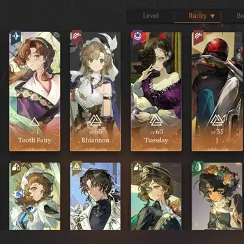 Reverse: 1999 Accounts Midgame Global|Lv 58|20 SSR 2 Limited|(The Twins P5,Rhiannon)+PSY|Tooth