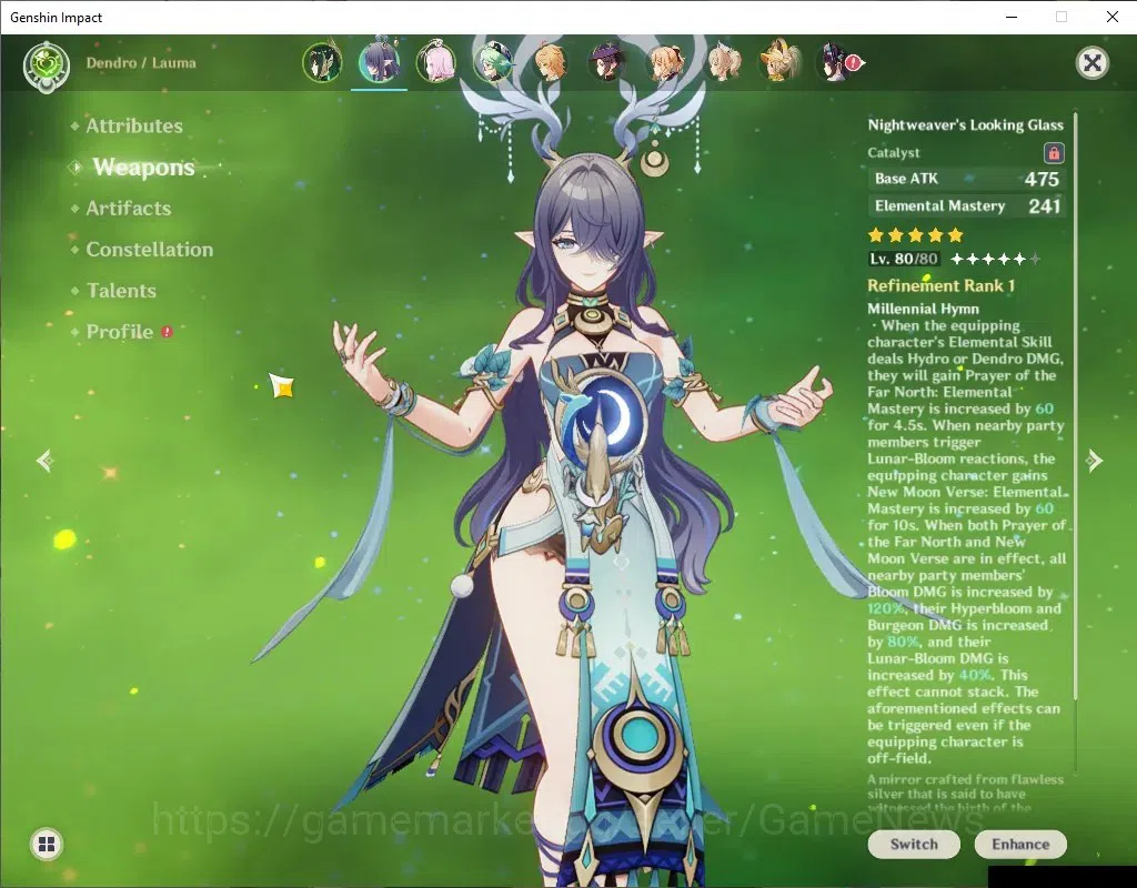 Genshin Impact Accounts ASIA|AR 55|BD Unset|[NeferC1,LaumaC1]+Sign|2 Limit image 5