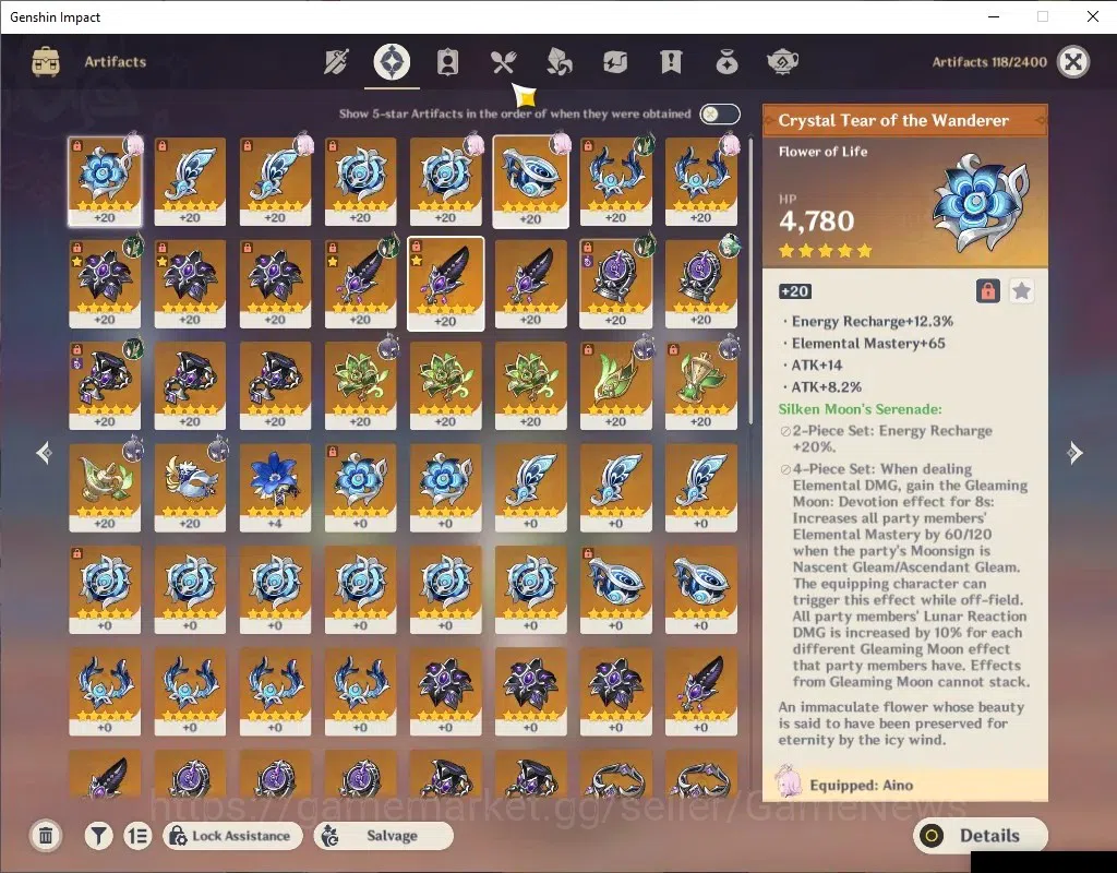 Genshin Impact Accounts ASIA|AR 55|BD Unset|[NeferC1,LaumaC1]+Sign|2 Limit image 8