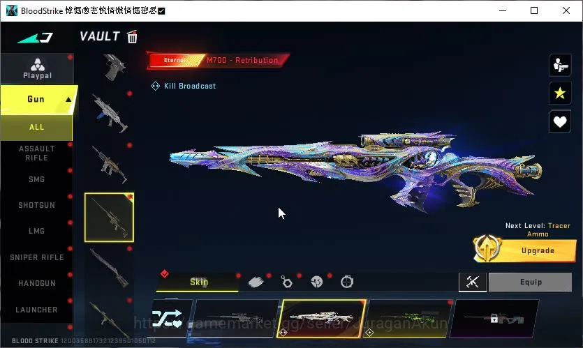 Blood Strike Accounts Mid-Tier Asia|Eternal M700-Retribution LV2,Zero-OdaShadow|GolfCub|Ultra 5
