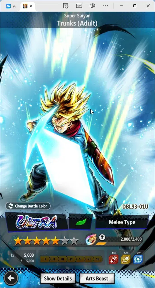 Dragon Ball Legends Accounts Global | Lvl 189|517M Total Power|1.6K CC|3 LR|7 U image 12