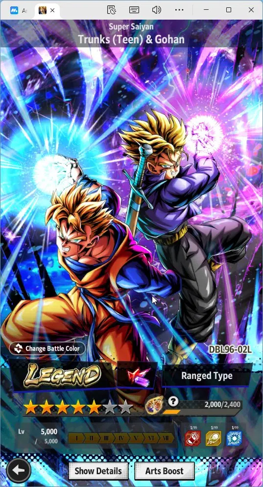 Dragon Ball Legends Accounts Global | Lvl 189|517M Total Power|1.6K CC|3 LR|7 U image 8