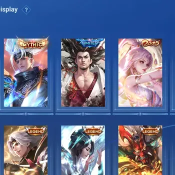 Honor of Kings Accounts Rare Skin Global|115H 231S |Mythic Han Xin|Limited Musashi|LNY 2025 Consort Yu|ShanHai Yao|7