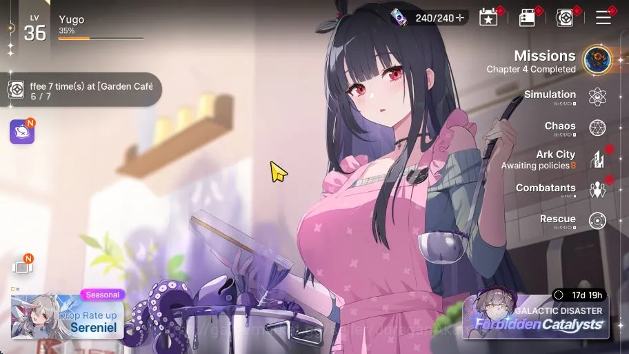 Chaos Zero Nightmare Accounts Global Lv36|4 SSR(Khalipe,Veronica,Renoa,Rin)+10 S image 1