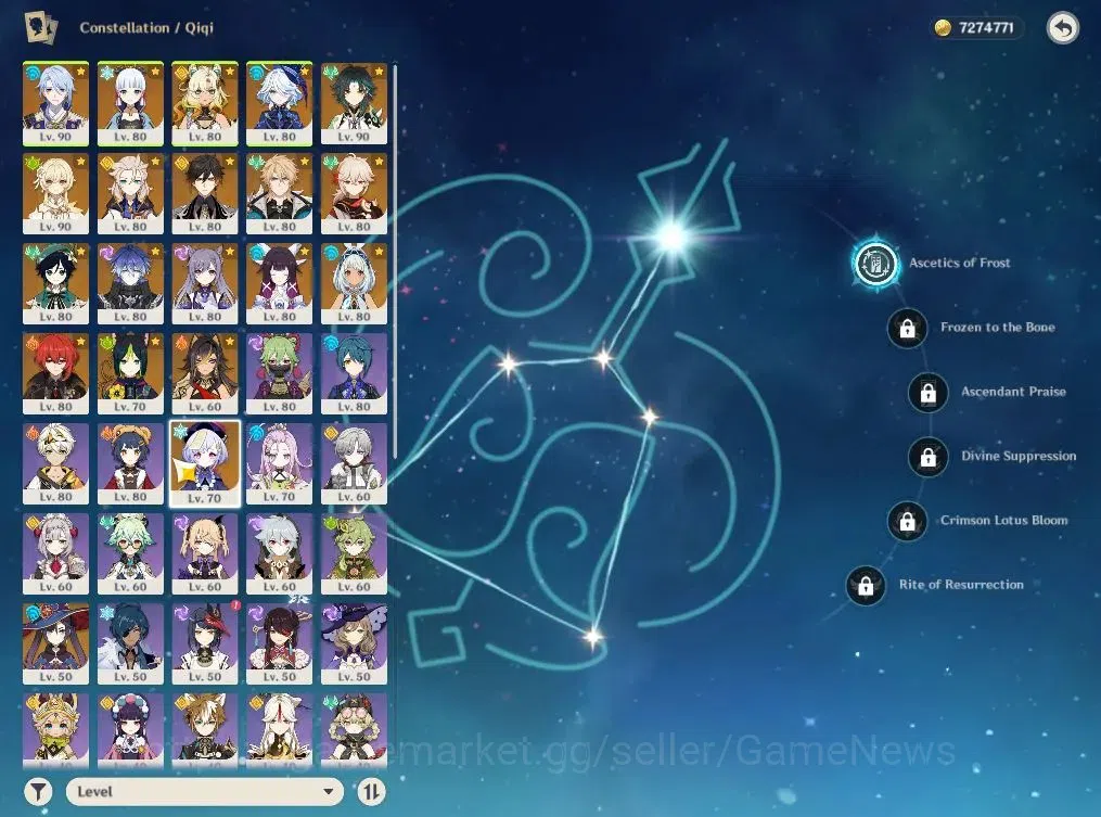 Genshin Impact Accounts ASIA|AR58|PreamTeam Varka|13Limited+3(*5Weapon)|Fl image 6