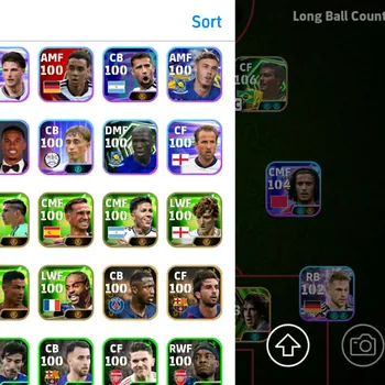 eFootball Accounts Legends & Iconic Players 3212+ Team I Ruud van Nistelrooy 106 I Gullit 108 I Romario 106 I Ayyoub Bouaddi