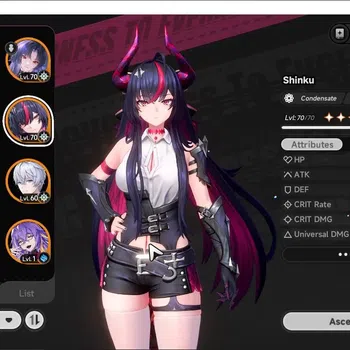 Neverness to Everness Accounts GLOBAL SEA|HL 50|TL 40|11S-Class 4