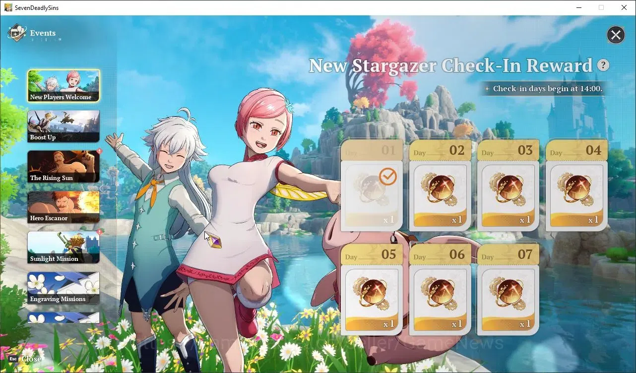The Seven Deadly Sins: Origin Accounts EU|Fresh Starter Lvl 2|2 SSR| Escanor, Guila & 5 SR |2 SSR Selector|Act 1 Story|200 5