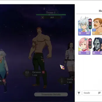 The Seven Deadly Sins: Origin Accounts EU|Fresh Starter Lvl 2|2 SSR| Escanor, Guila & 5 SR |2 SSR Selector|Act 1 Story|200