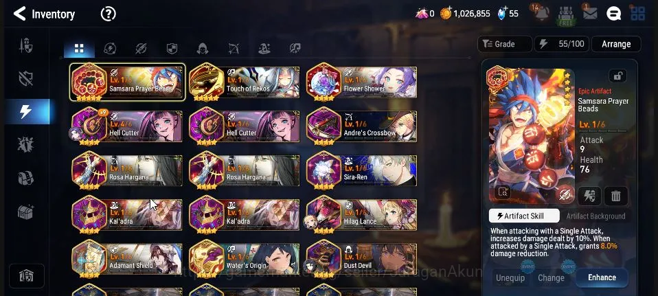 Epic Seven Accounts Global Unverif|Fresh Starter| 5ML BM Haste, SE Cel image 10