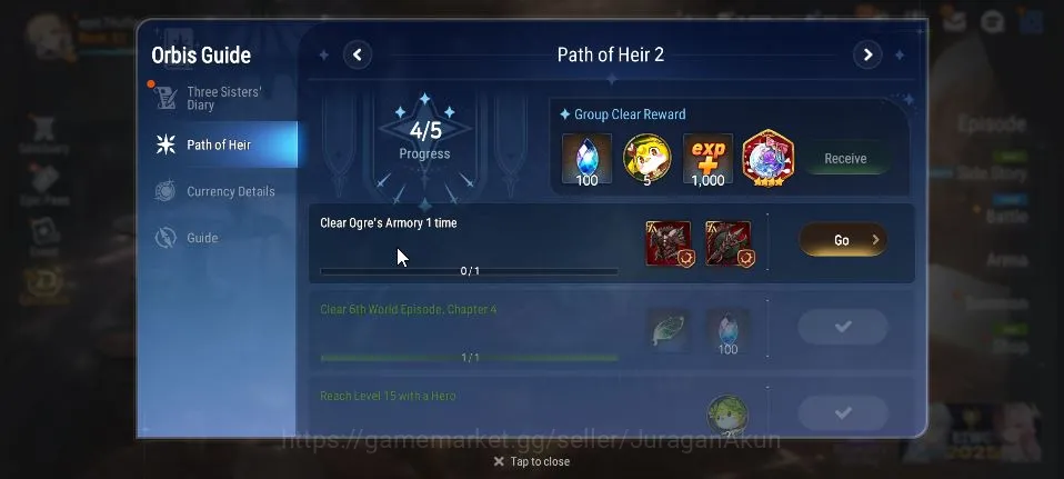 Epic Seven Accounts Global Unverif|Fresh Starter| 5ML BM Haste, SE Cel image 3