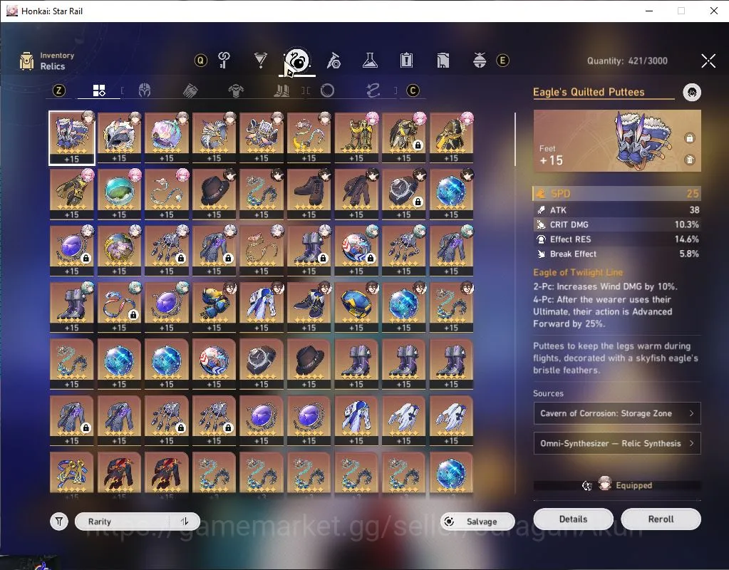 Honkai Star Rail Accounts Mid Game ASIA|TL 66| 5 Limited | Phainon+Sign,Anaxa+Sign,Cyrene,Dante,Archer|MC 6