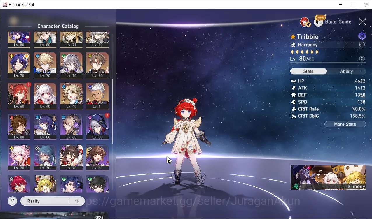 Honkai Star Rail Accounts Mid Game ASIA|TL70|14 Limits [(E1 Firefly,The Herta,Acheron,Aventurine)+Sign,E1 2