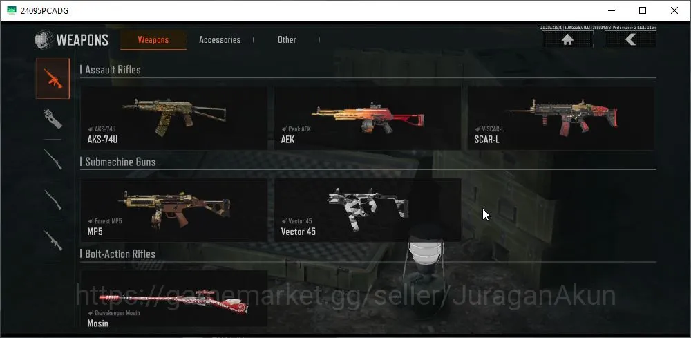 Arena Breakout Accounts Mid-Tier [MOBILE] Lvl 30|SV 13M |CV 12M |AKS74 Peak AEK V ScarL GraveMosin BT101 FieldBP|Gear skin 3