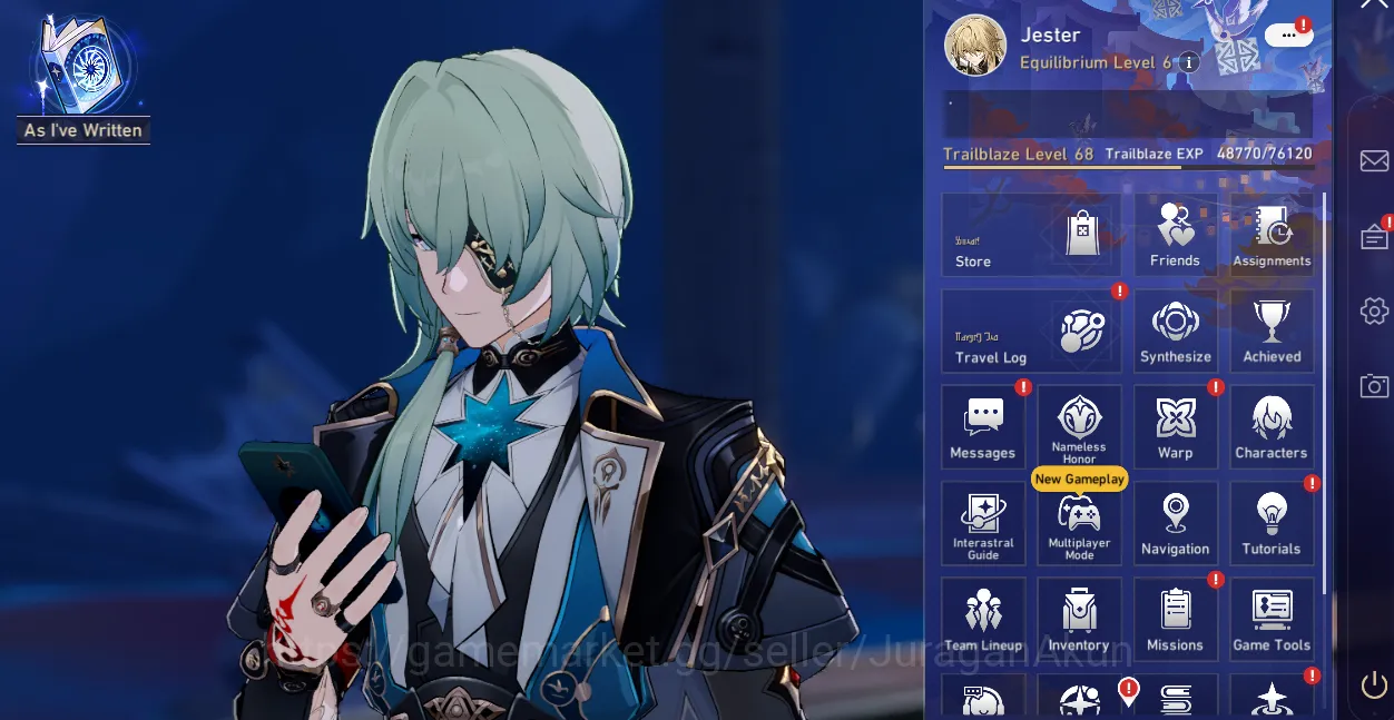 Honkai Star Rail Accounts End Game ASIA [TL68] 10 Limited (Anaxa, The Herta, Tribbie, Robin, Topaz. ETC)|Amphoreus|Take 2