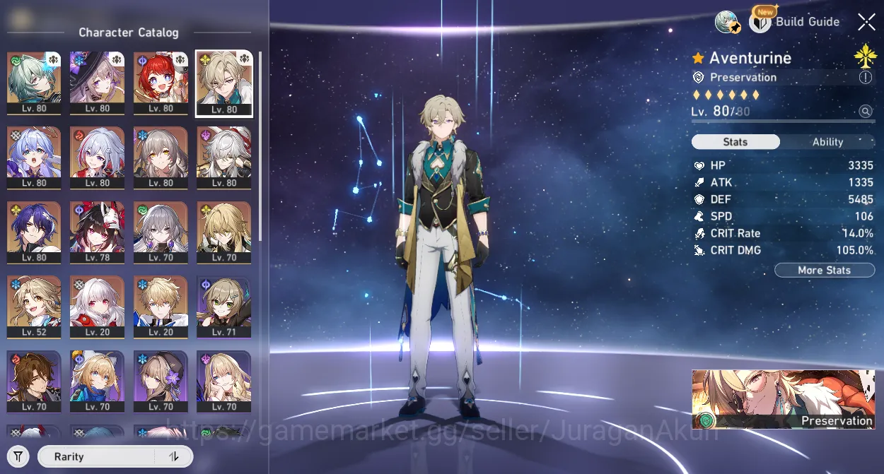 Honkai Star Rail Accounts End Game ASIA [TL68] 10 Limited (Anaxa, The Herta, Tribbie, Robin, Topaz. ETC)|Amphoreus|Take 5