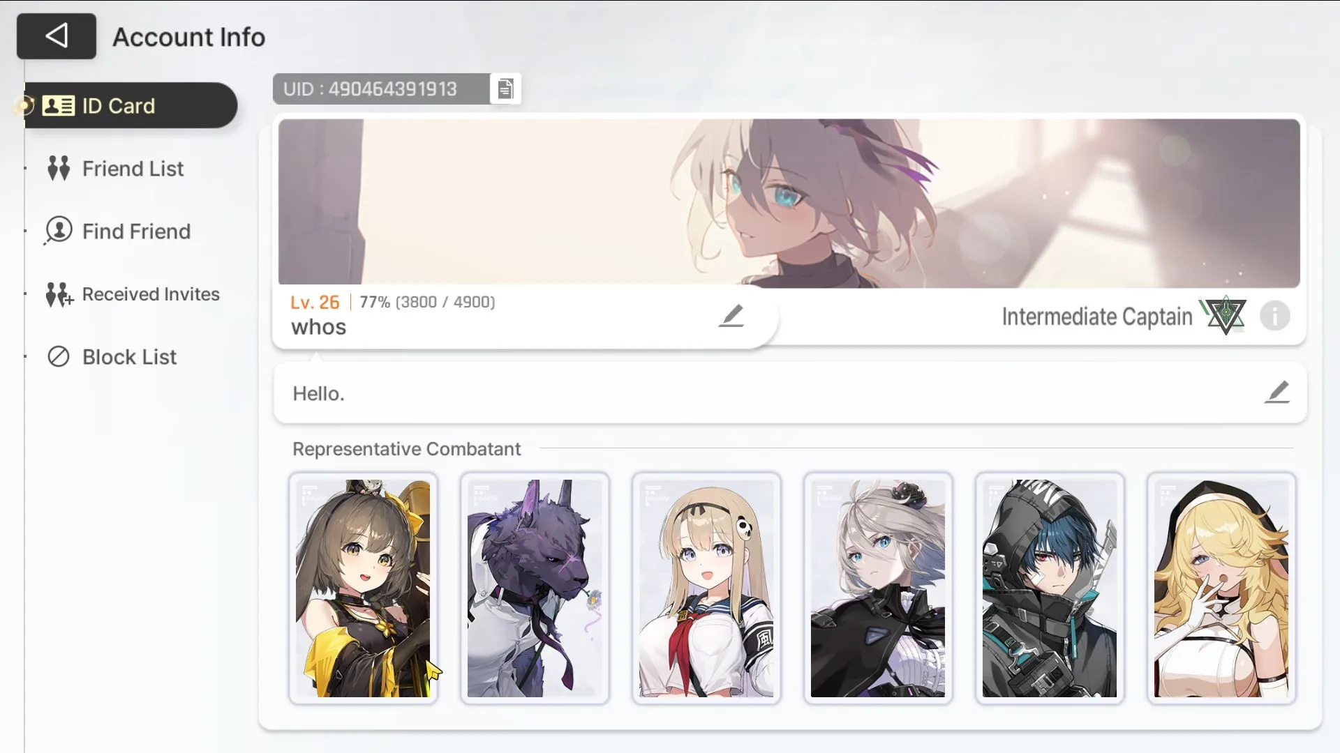 Chaos Zero Nightmare Accounts GLOBAL Lv23|6 SSR(Veronica,Hugo,Haru,Renoa M1,Orlea,Luke)+7SR(Mika M3,Beryl M6,)8SSR 2