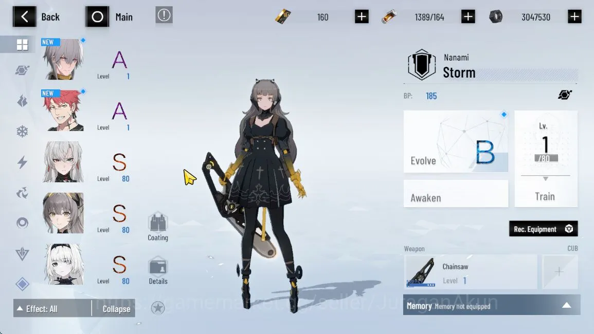 Punishing: Gray Raven Accounts ASIA | Lucia CW+Sign, NanamiStarrail+Sign, Feral | image 3