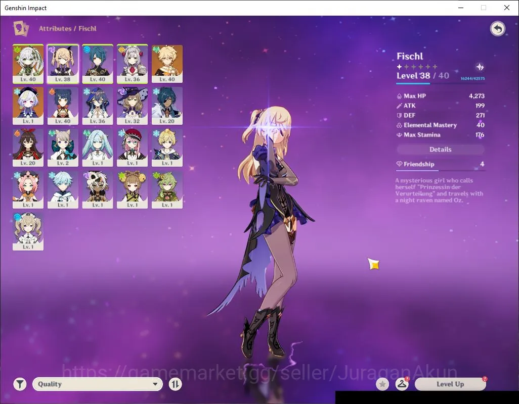 Genshin Impact Accounts Mid Game ASIA|AR 32| 1 Limited + 1[5 Star Weapon]|[Nahida +Sign] Qiqi,Xingqu,Xiangling |MC Male|Take 3