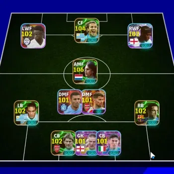 eFootball Accounts Legends & Iconic Players Android|15 Epic Johan Cruyff,Diego Forlan,Martin Caceres,Belletti,Ludovic
