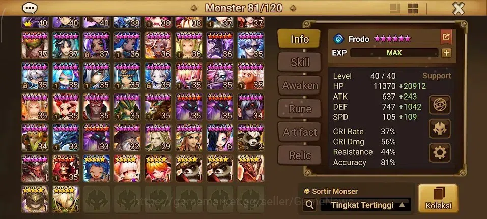 Summoners War: Sky Arena Accounts EU|2LD GROGEN,CELESTARA|FAST FARM|SOLO R5|RTA C2|N image 16