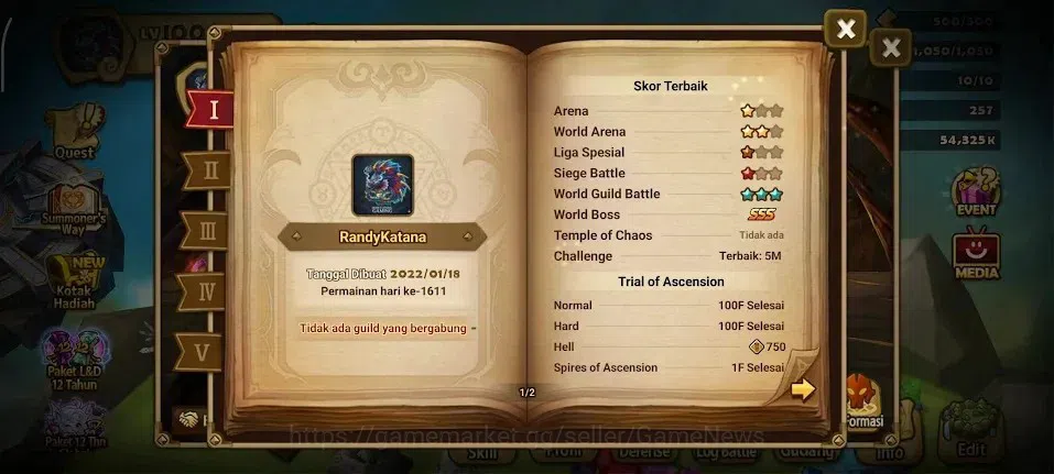 Summoners War: Sky Arena Accounts EU|2LD GROGEN,CELESTARA|FAST FARM|SOLO R5|RTA C2|N image 5