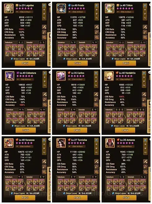 Summoners War: Sky Arena Accounts EU|2LD GROGEN,CELESTARA|FAST FARM|SOLO R5|RTA C2|N image 9