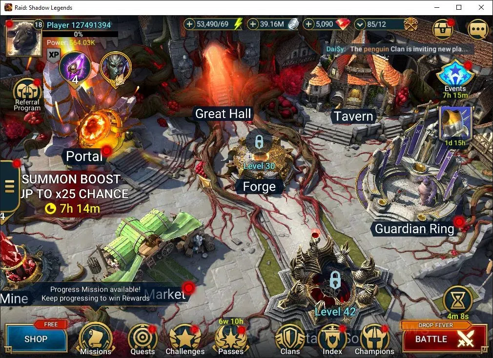 Raid: Shadow Legends Accounts Lv18 564K Power|17 Legend(Ninja,Alice,Artak,Lemini image 1